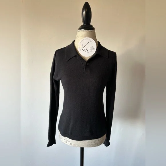 Ralph Lauren Collection Collared Pullover Sweater Small RARE